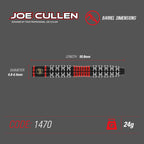 Winmau Joe Cullen S.E. 1470 – Steeldart 22g + 24g