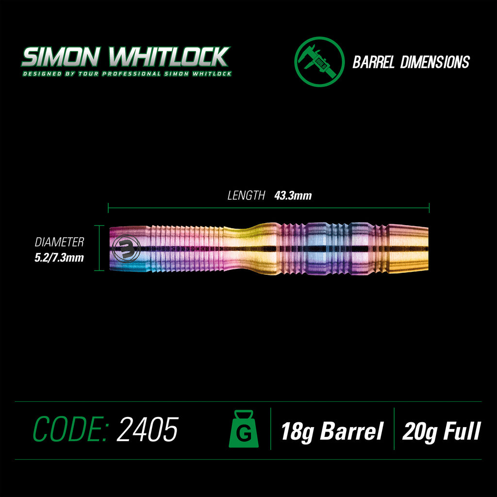Winmau S. Whitlock Urban Grip 2405 – Softdart 20g