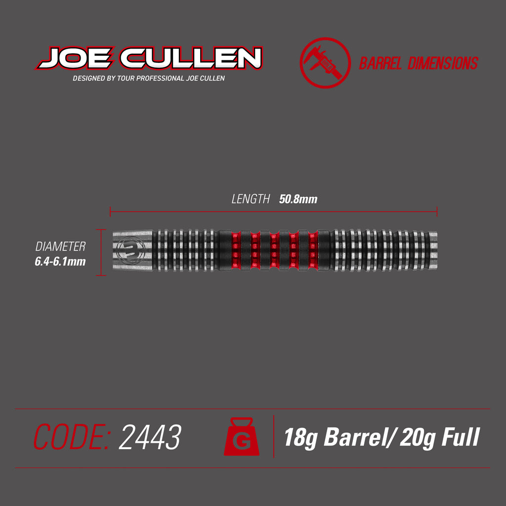 Winmau Joe Cullen Signature 2443 – Softdart 20g + 22g