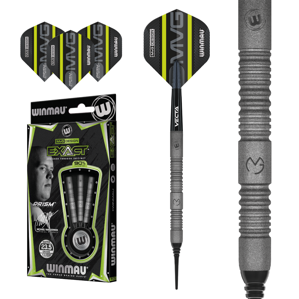 Winmau MvG Exact 2448 – Softdart 23,5g