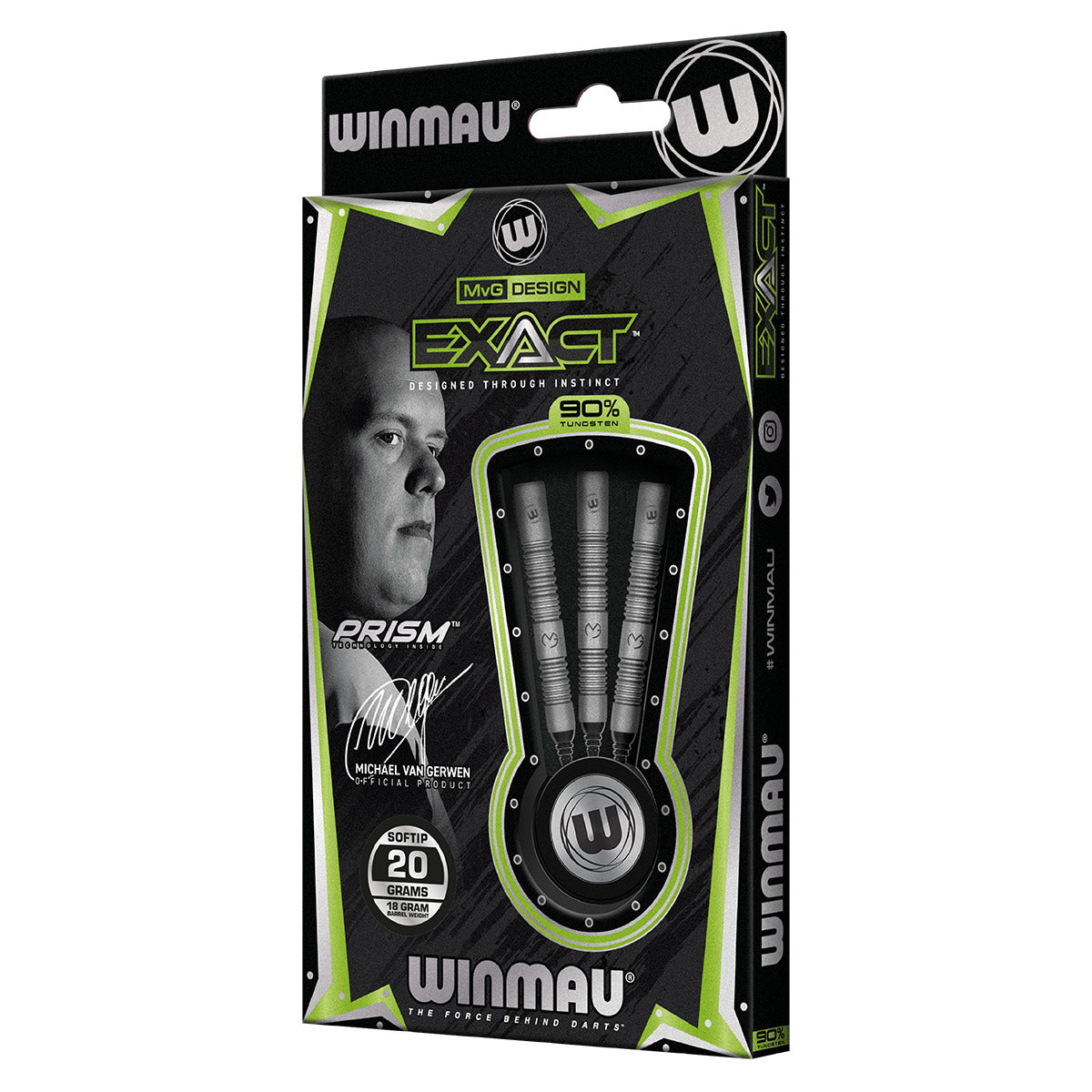 Winmau MvG Exact 2448 – Softdart 20g