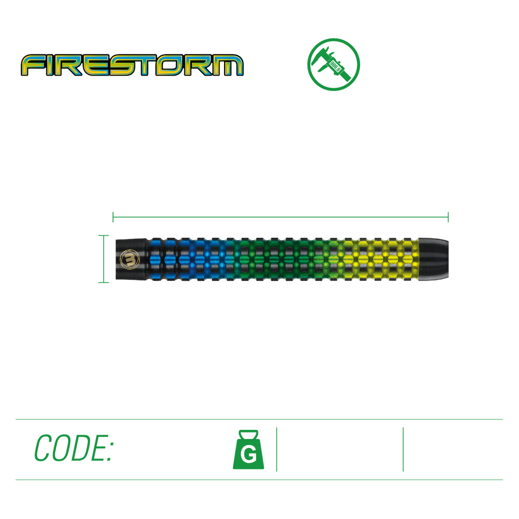 Winmau Firestorm 2453 – Softdart 20g