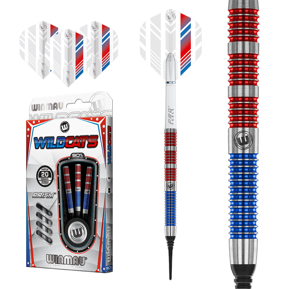 Winmau Wildcats 2447 – Softdart 20g