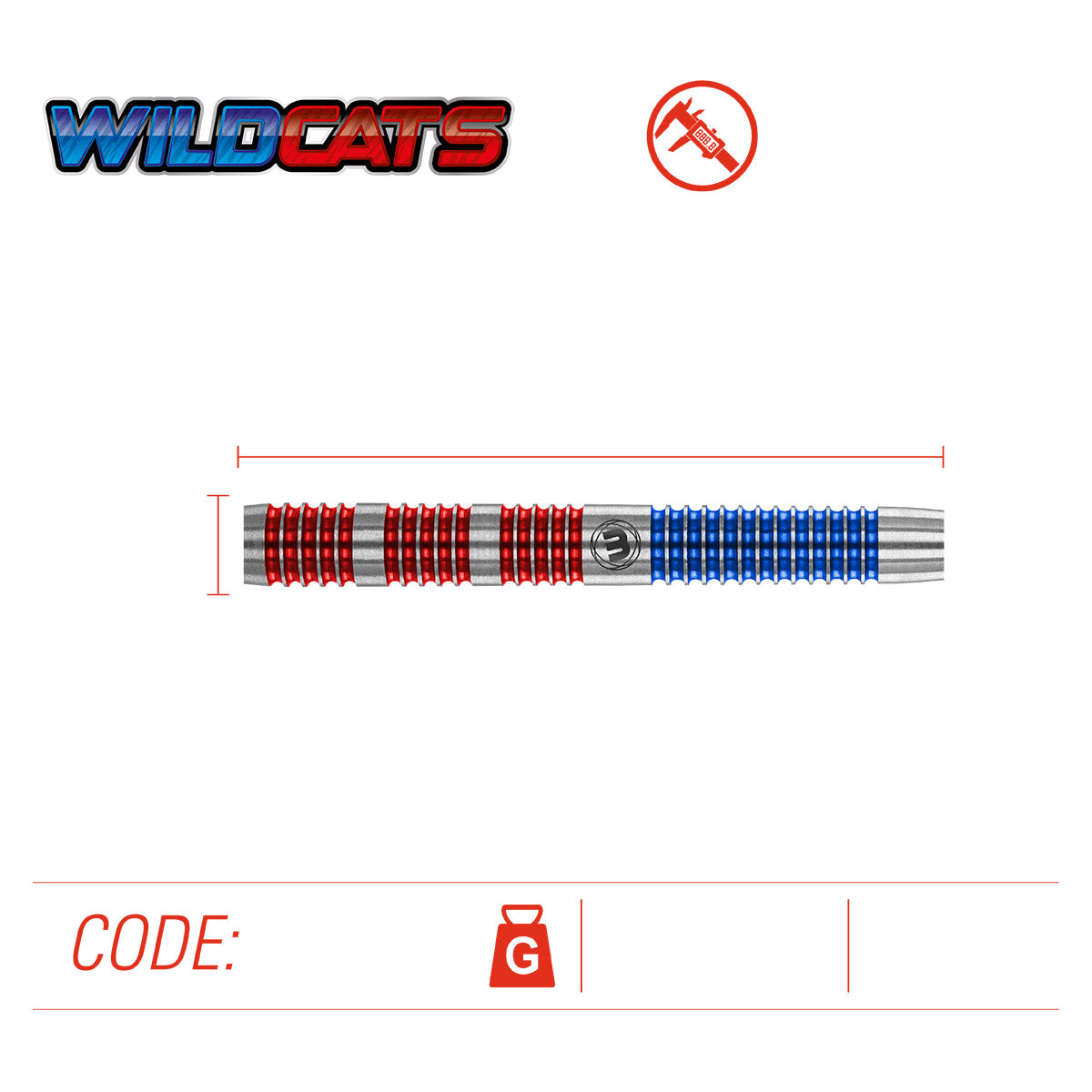 Winmau Wildcats 2447 – Softdart 20g