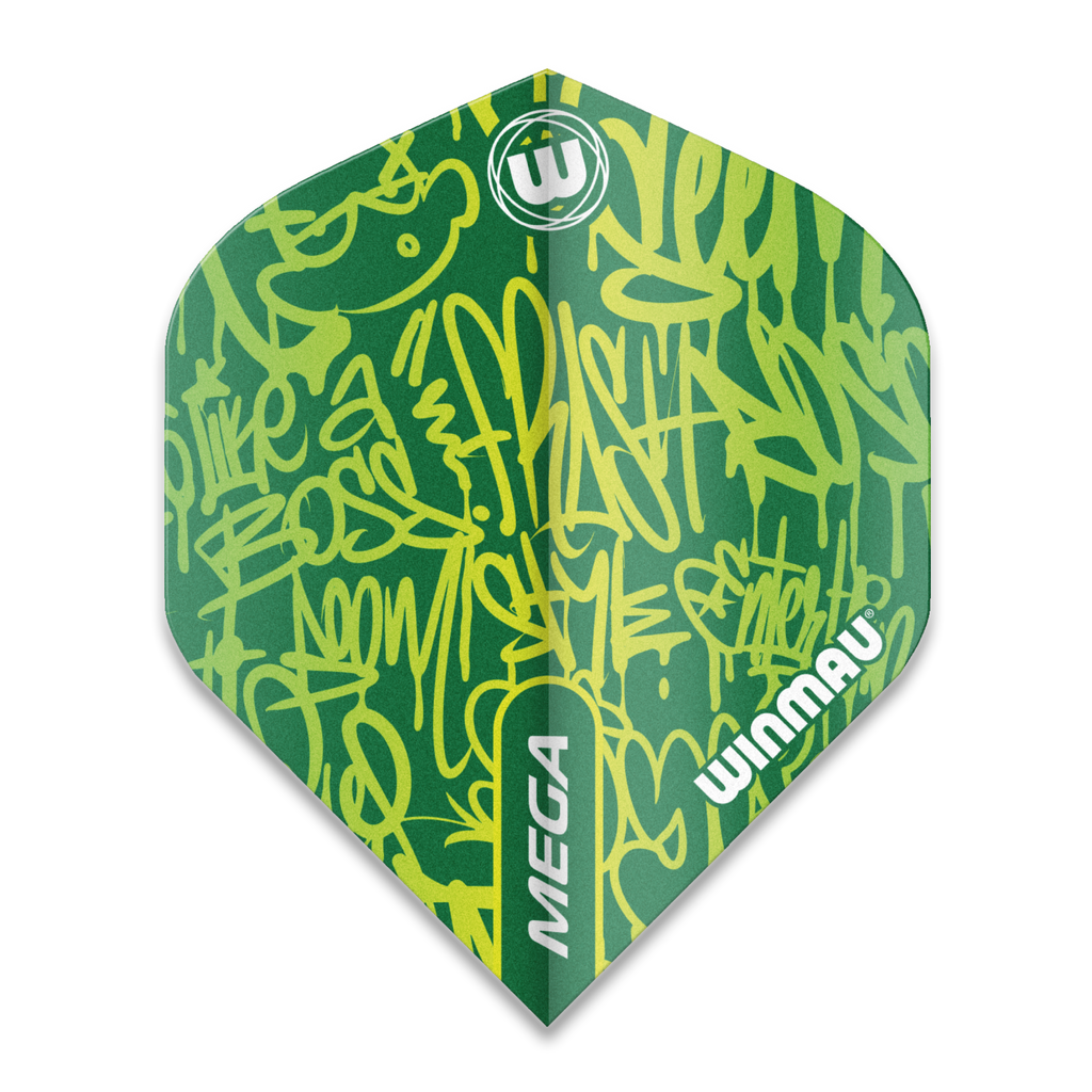 Winmau Mega S. Green 6900.241