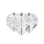 Winmau Mega S. White 6900.243