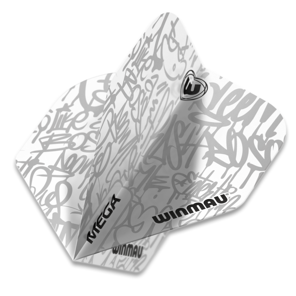 Winmau Mega S. White 6900.243