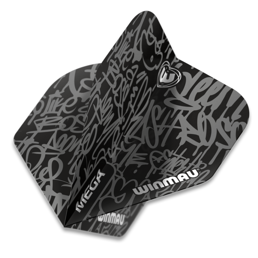 Winmau Mega S. Black 6900.244