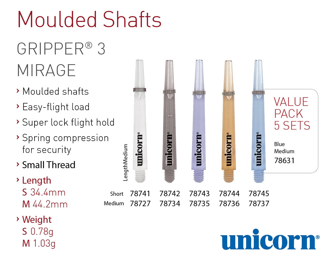Unicorn Gripper 3 Mirage Shaft