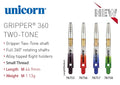 Unicorn Gripper 360 TWO-TONE Aluminium-Drehtops mit Polycarbonatshaft