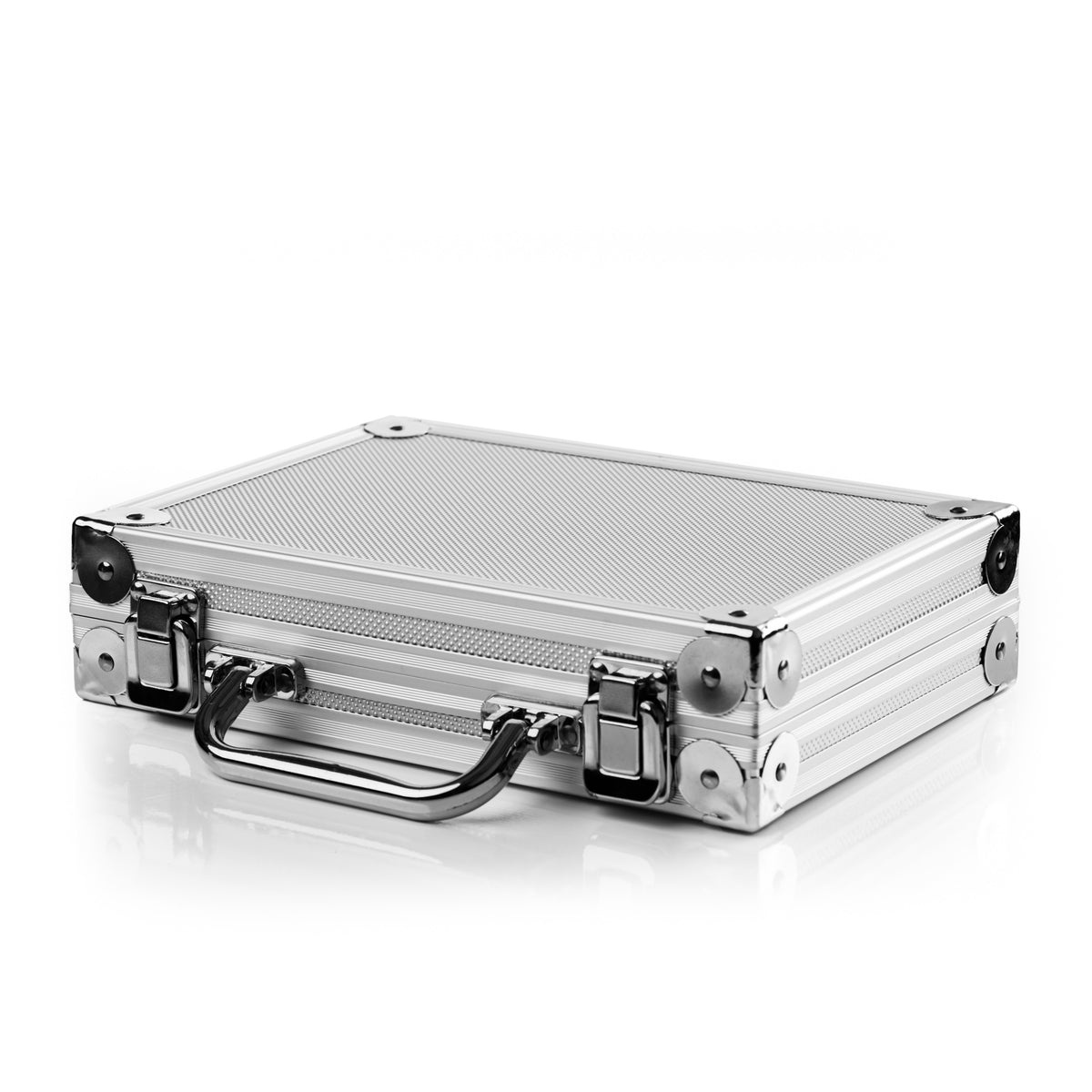 Dartkoffer Alu PAK Luxus silber
