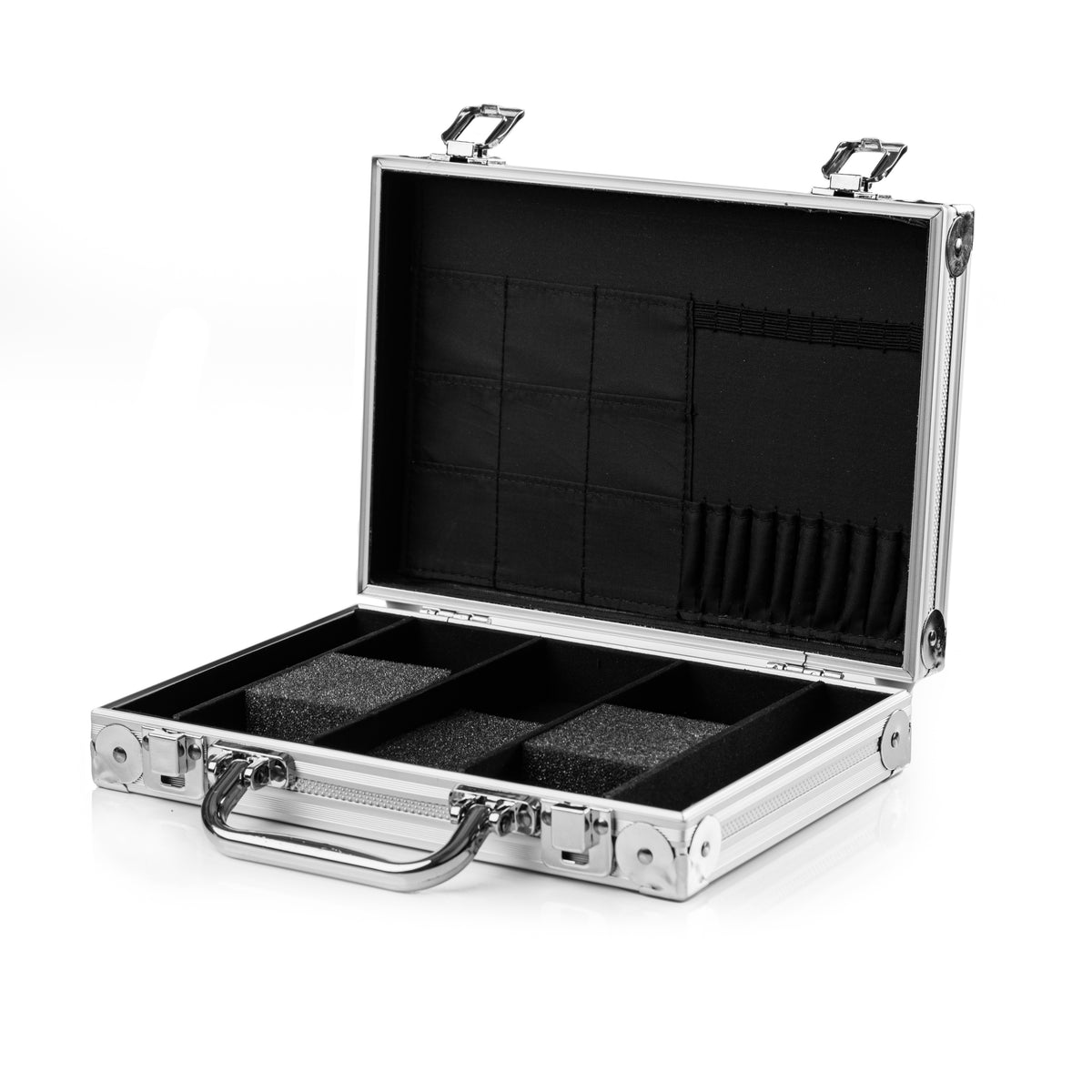 Dartkoffer Alu PAK Luxus silber