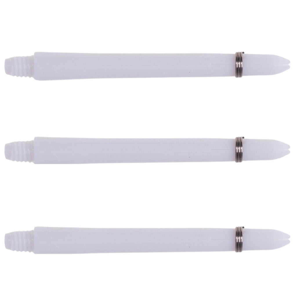 Shaft (Set) Nylon + Ring medium weiß