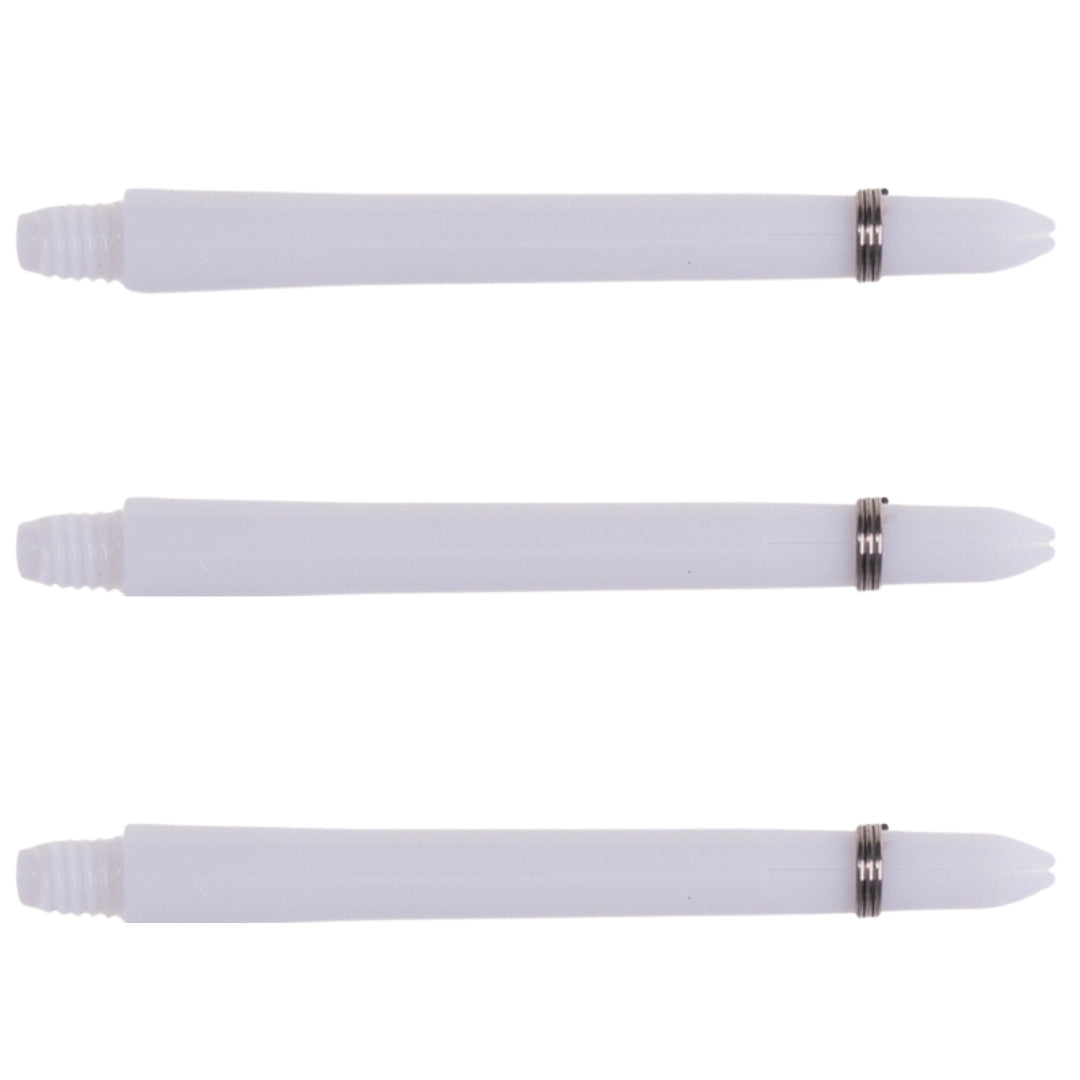 Shaft (Set) Nylon + Ring medium weiß