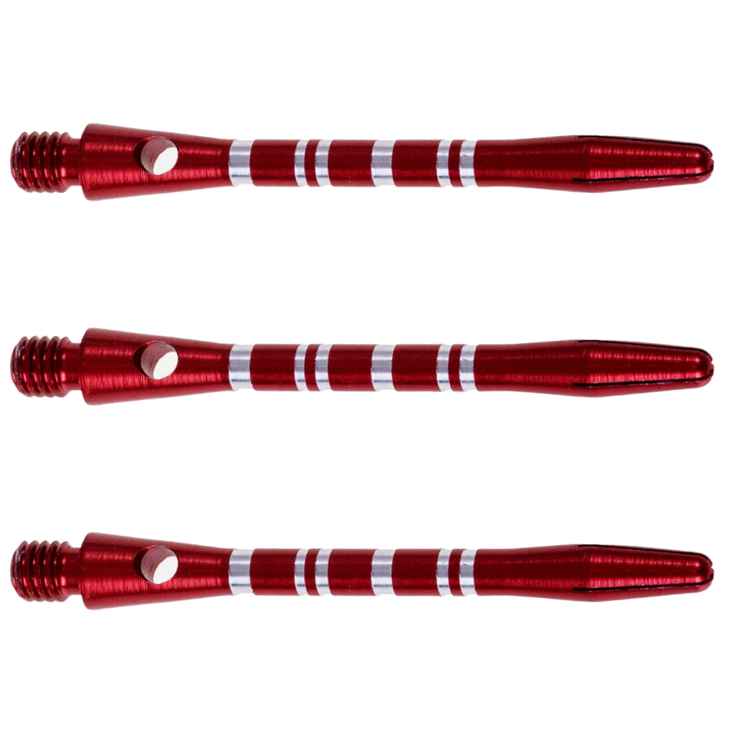 Shaft Alu Stripe medium rot
