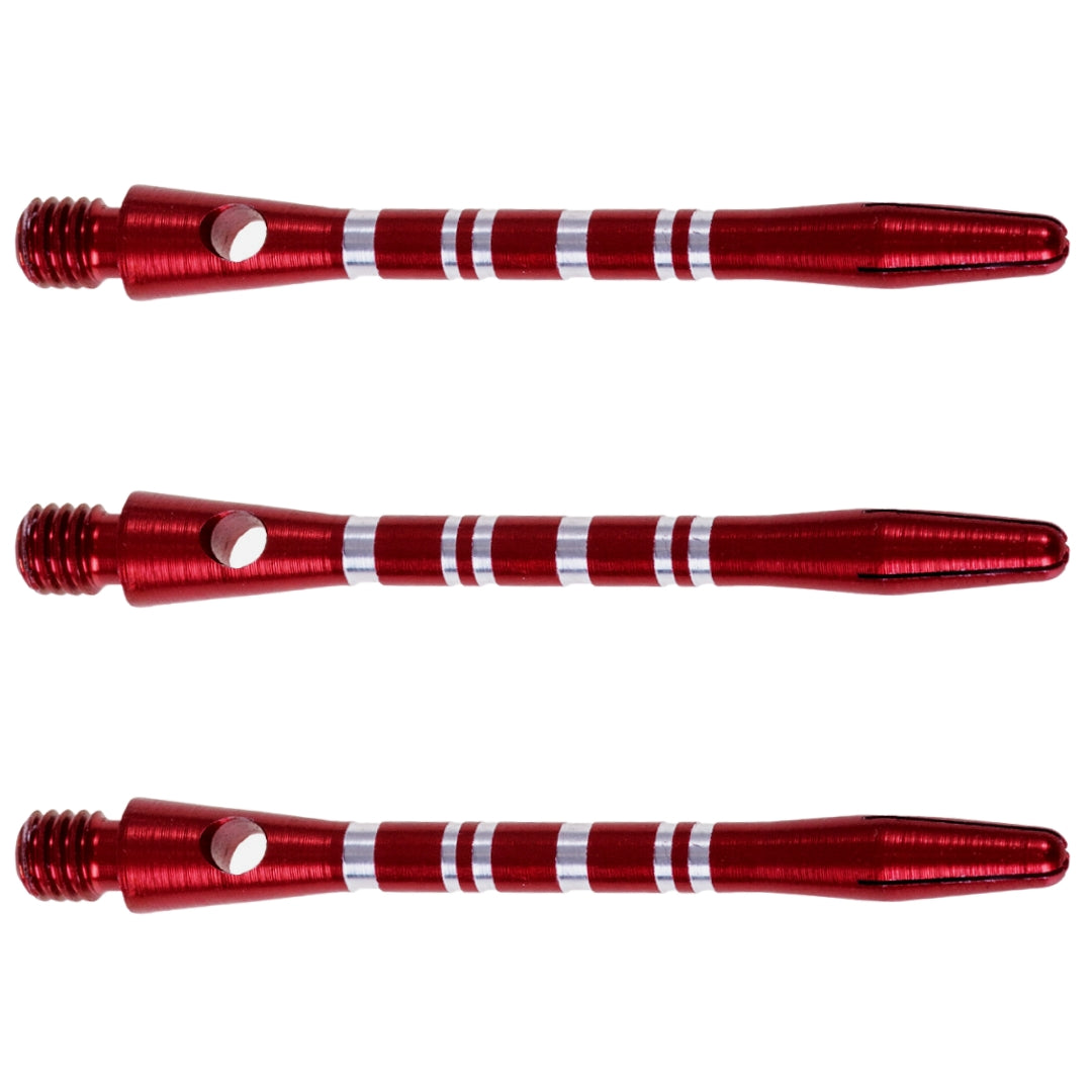 Shaft Alu Stripe medium rot