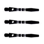 Shaft Alu Stripe short schwarz