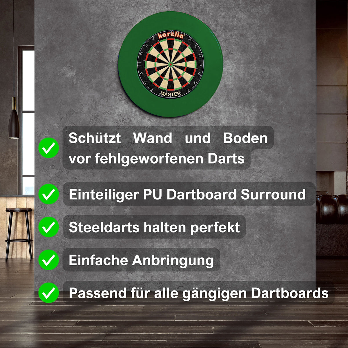 Catchring Karella PU grün