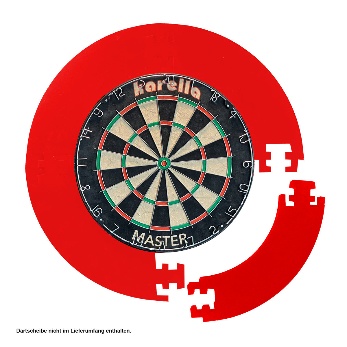 Catchring Karella EVA/Stoff 4-tlg rot
