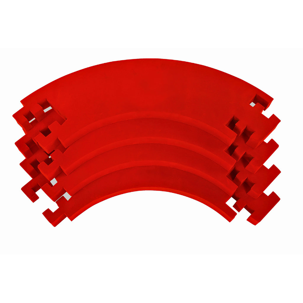 Catchring Karella EVA/Stoff 4-tlg rot