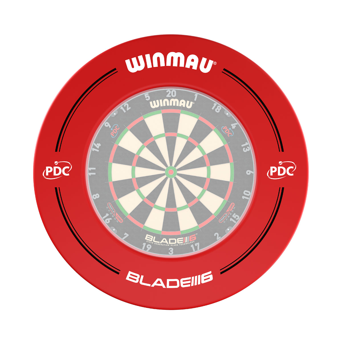 Catchring (Auffangring) - Winmau PDC red - 4456