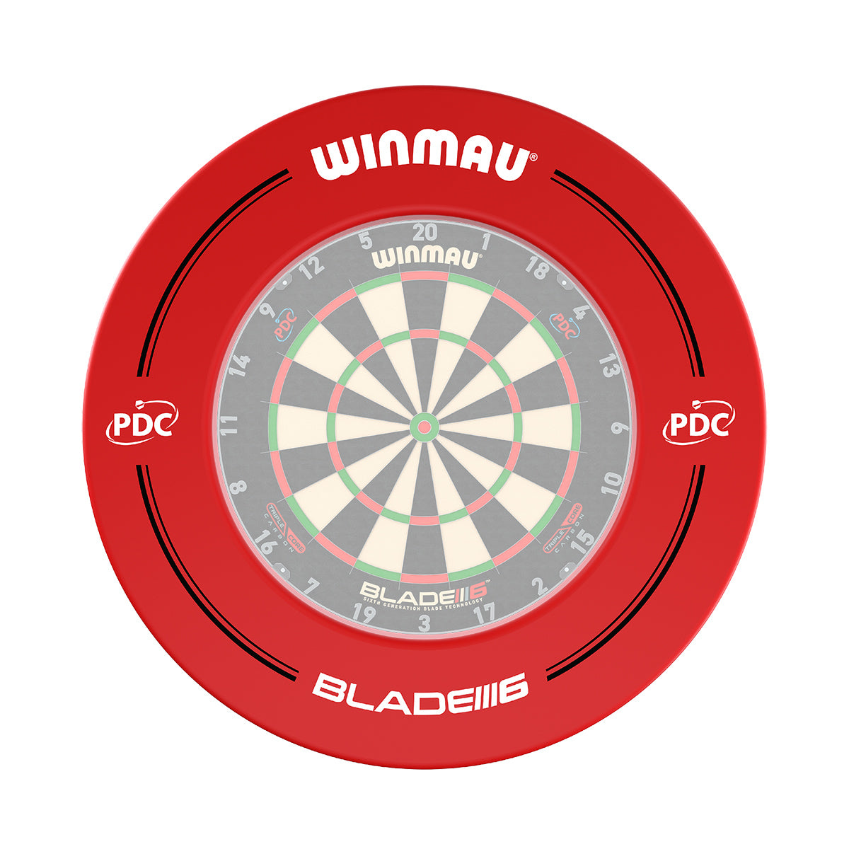 Catchring (Auffangring) - Winmau PDC red - 4456