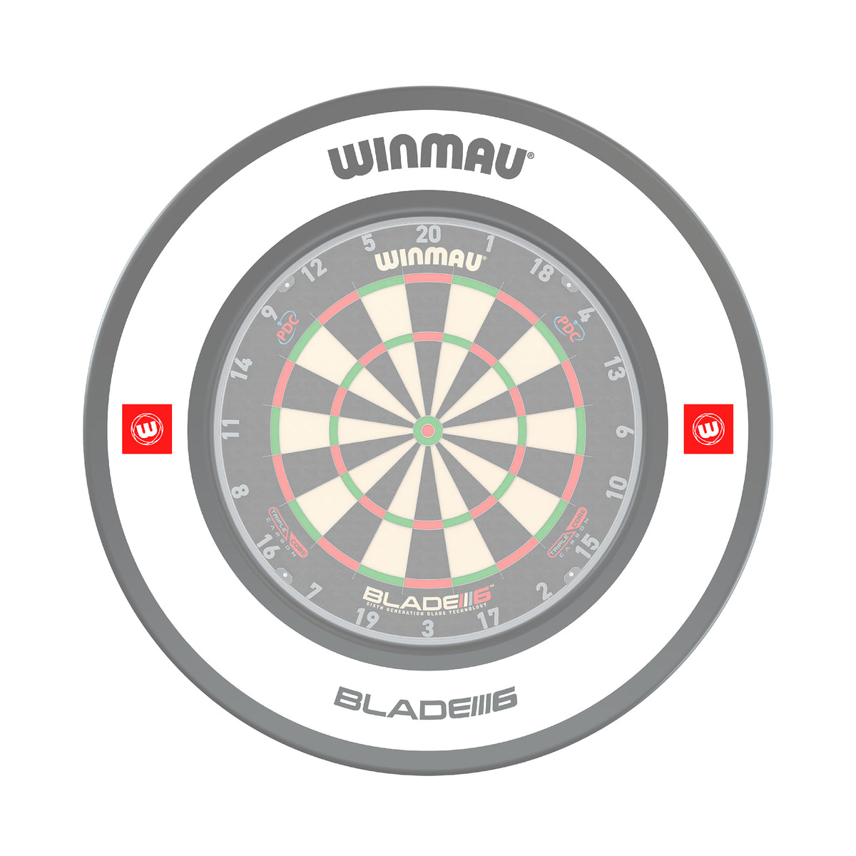 Catchring (Auffangring) - Winmau Pro-Line 1.0 white 4458