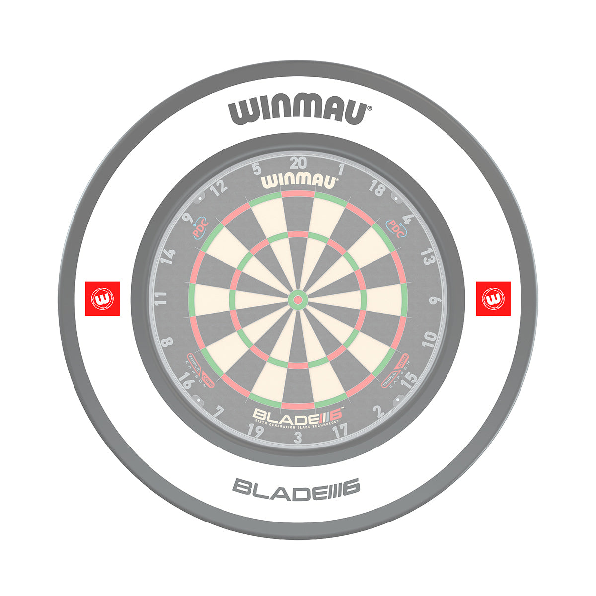 Catchring (Auffangring) - Winmau Pro-Line 1.0 white 4458