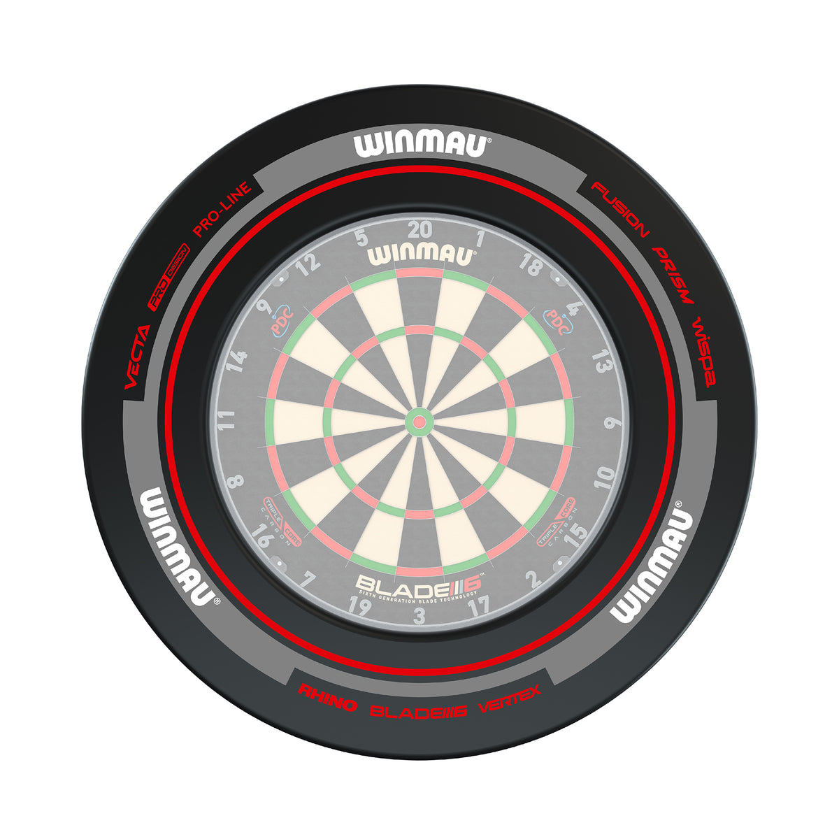 Catchring (Auffangring) - Winmau Advance black 4452