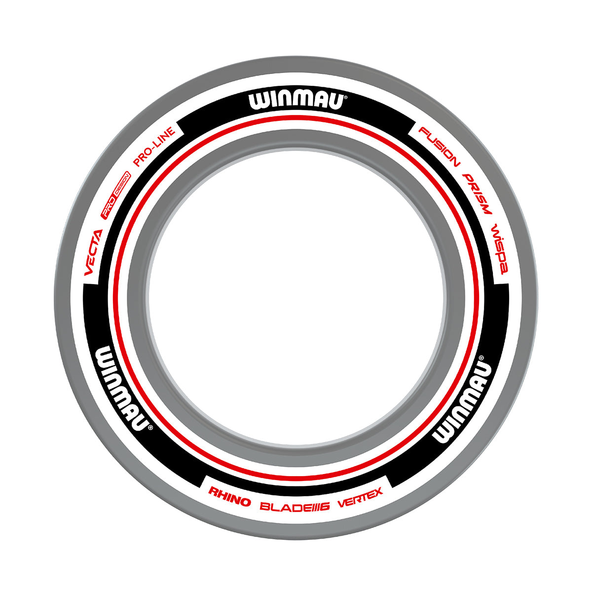Catchring (Auffangring) - Winmau Advance white/red 4453