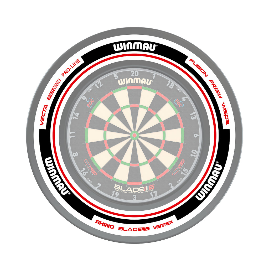 Catchring (Auffangring) - Winmau Advance white/red 4453