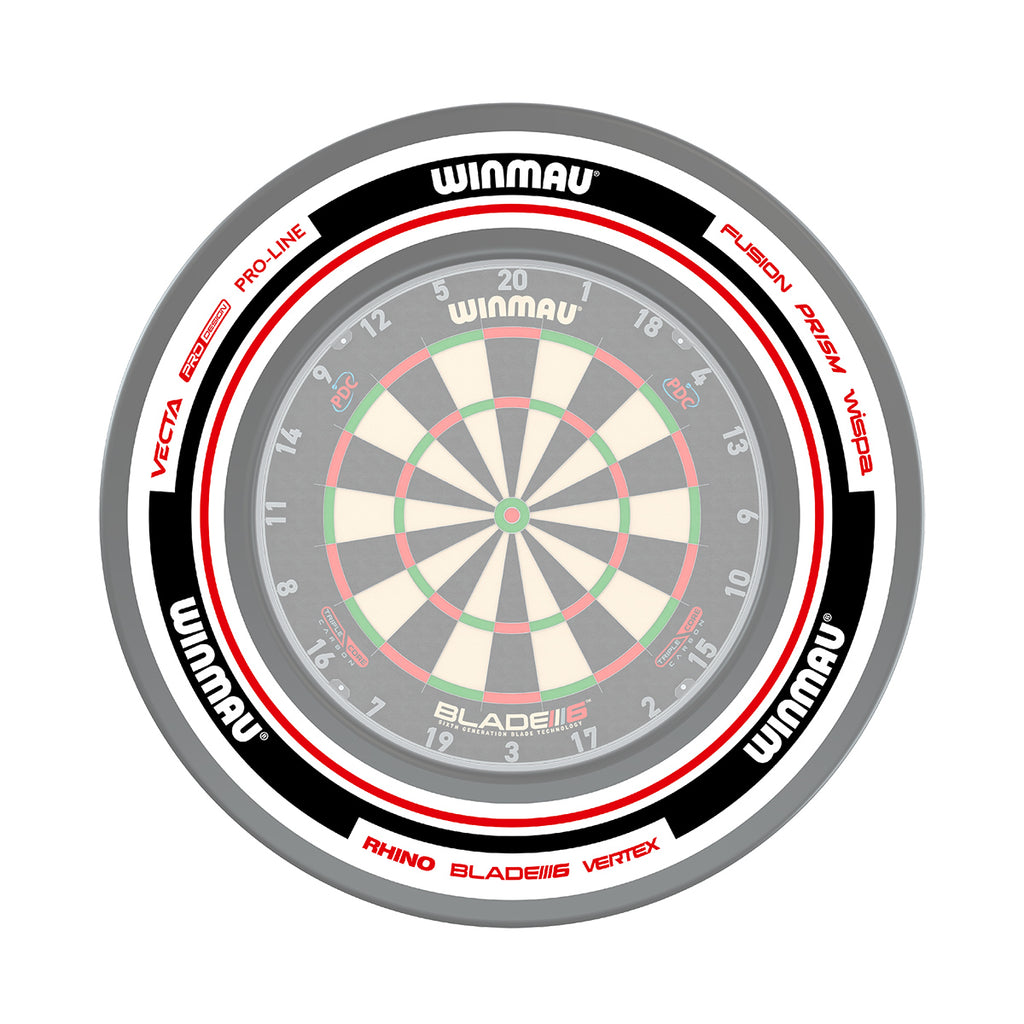 Catchring (Auffangring) - Winmau Advance white/red 4453