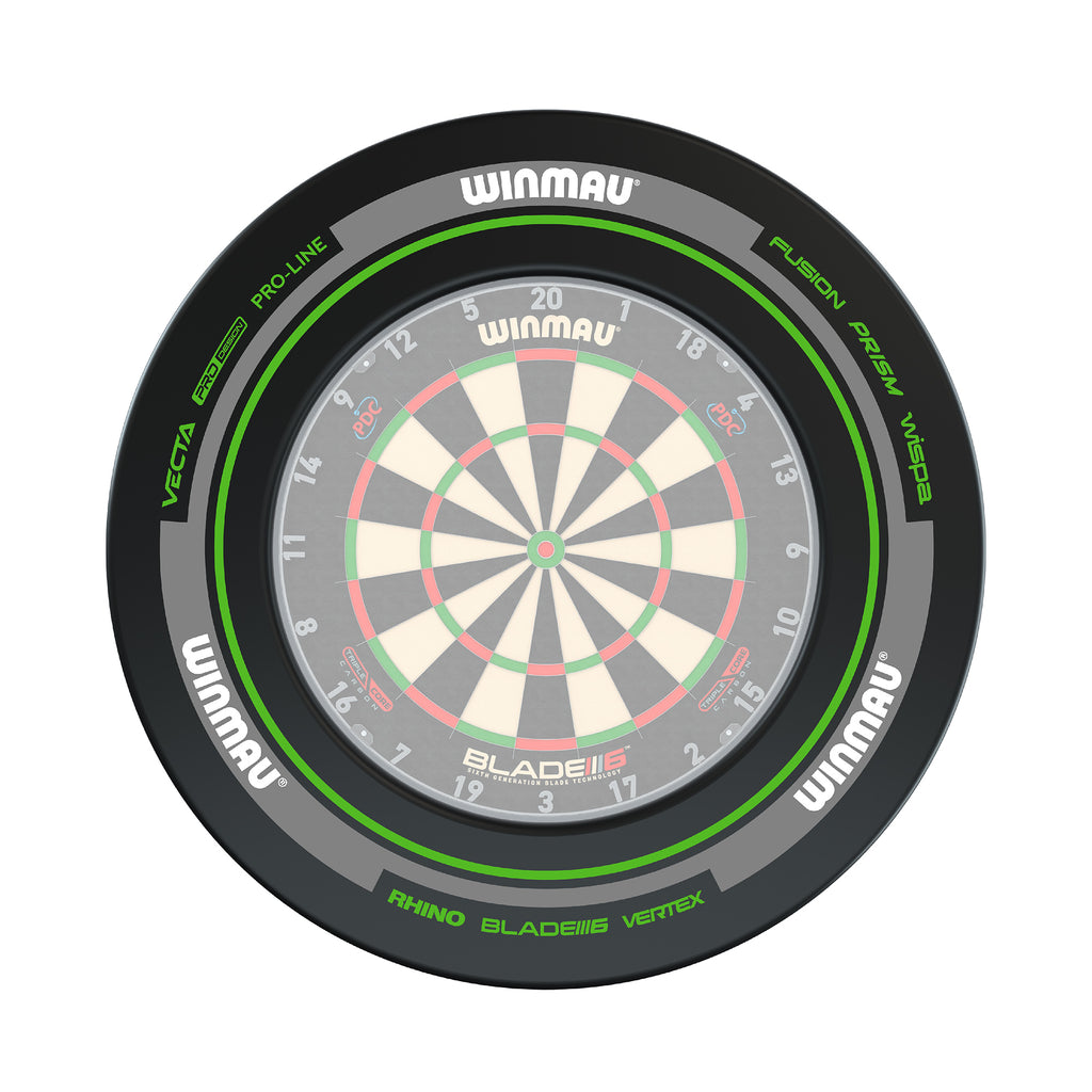 Catchring (Auffangring) - Winmau Advance black/green 4455