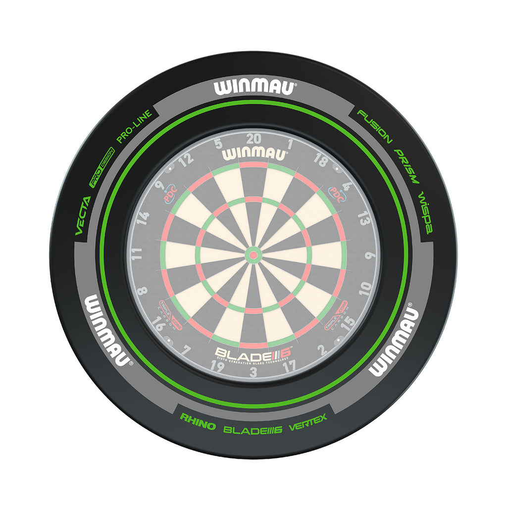 Catchring (Auffangring) - Winmau Advance black/green 4455