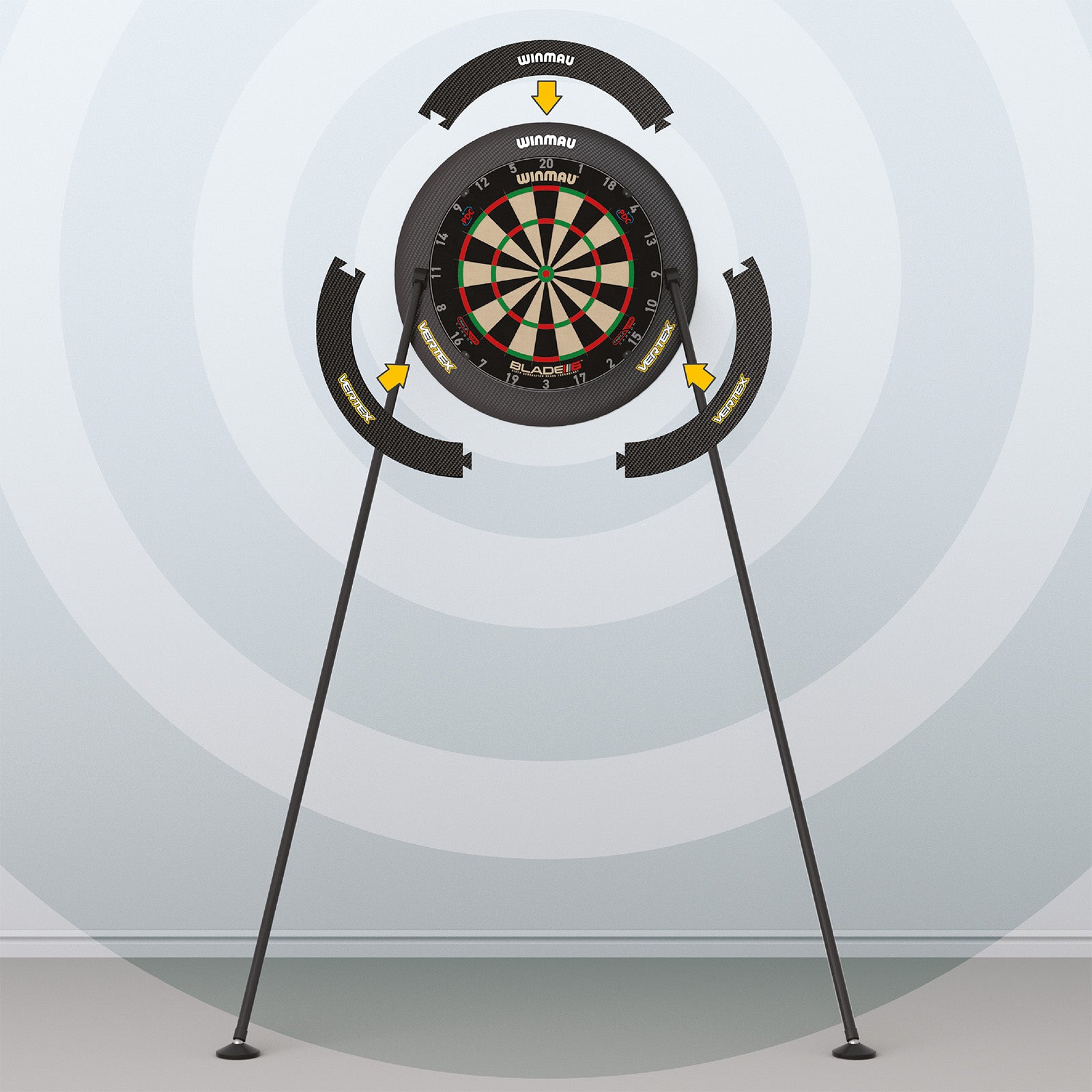 Winmau Dartboardständer Vertex 4025