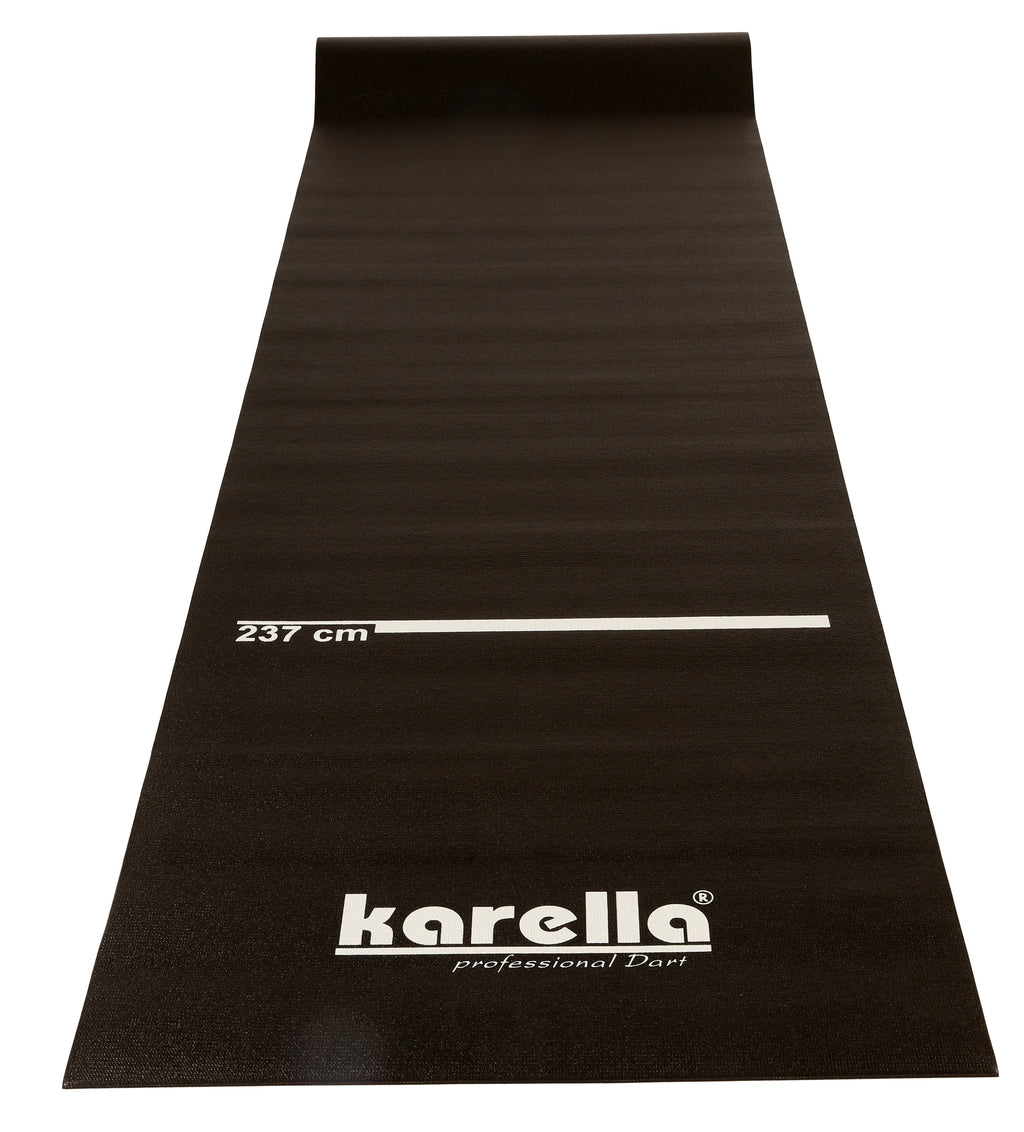 Dartmatte Karella Eco-Star 290 x 60   schw. Poly