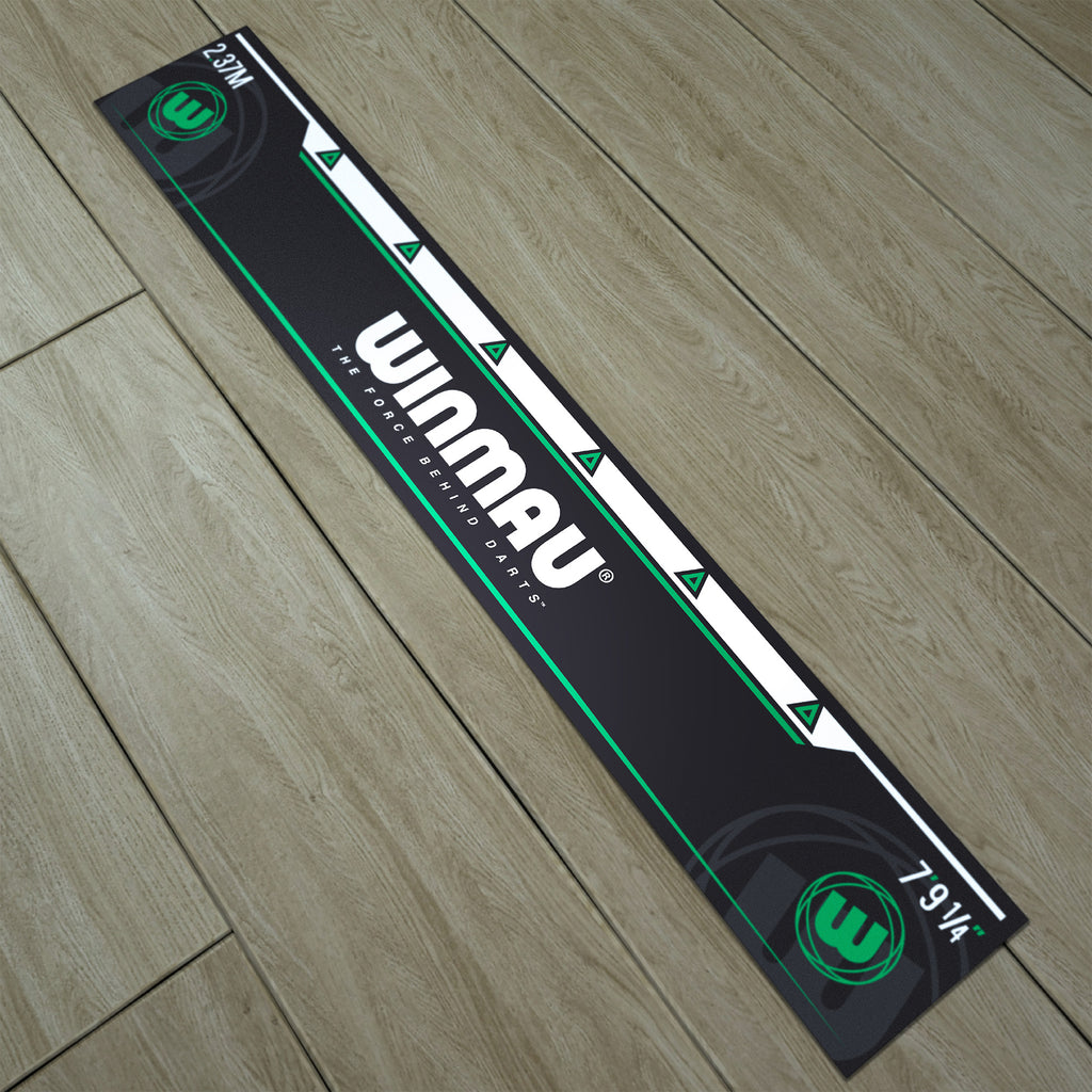 Winmau Abwurflinie 237 cm (Steel+Soft) 8762 schwarz/grün