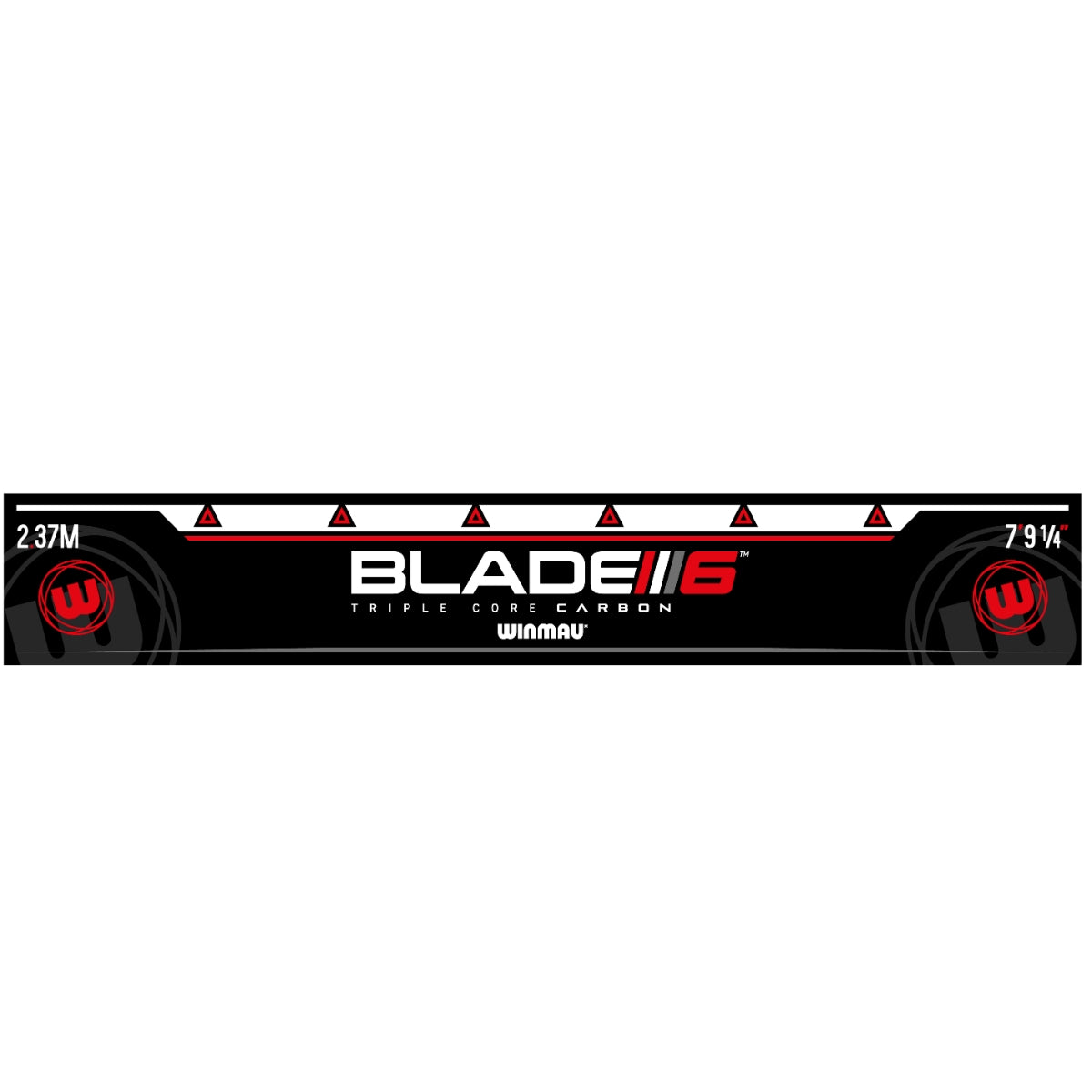 Winmau Abwurflinie 237 cm (Steel+Soft) Blade 6 8764