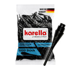 Softspitzen Premium 1000 St. schwarz, 1/4 BSF Großgewinde