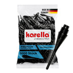 Softspitzen Premium 1000 St. schwarz, 1/4 BSF Großgewinde