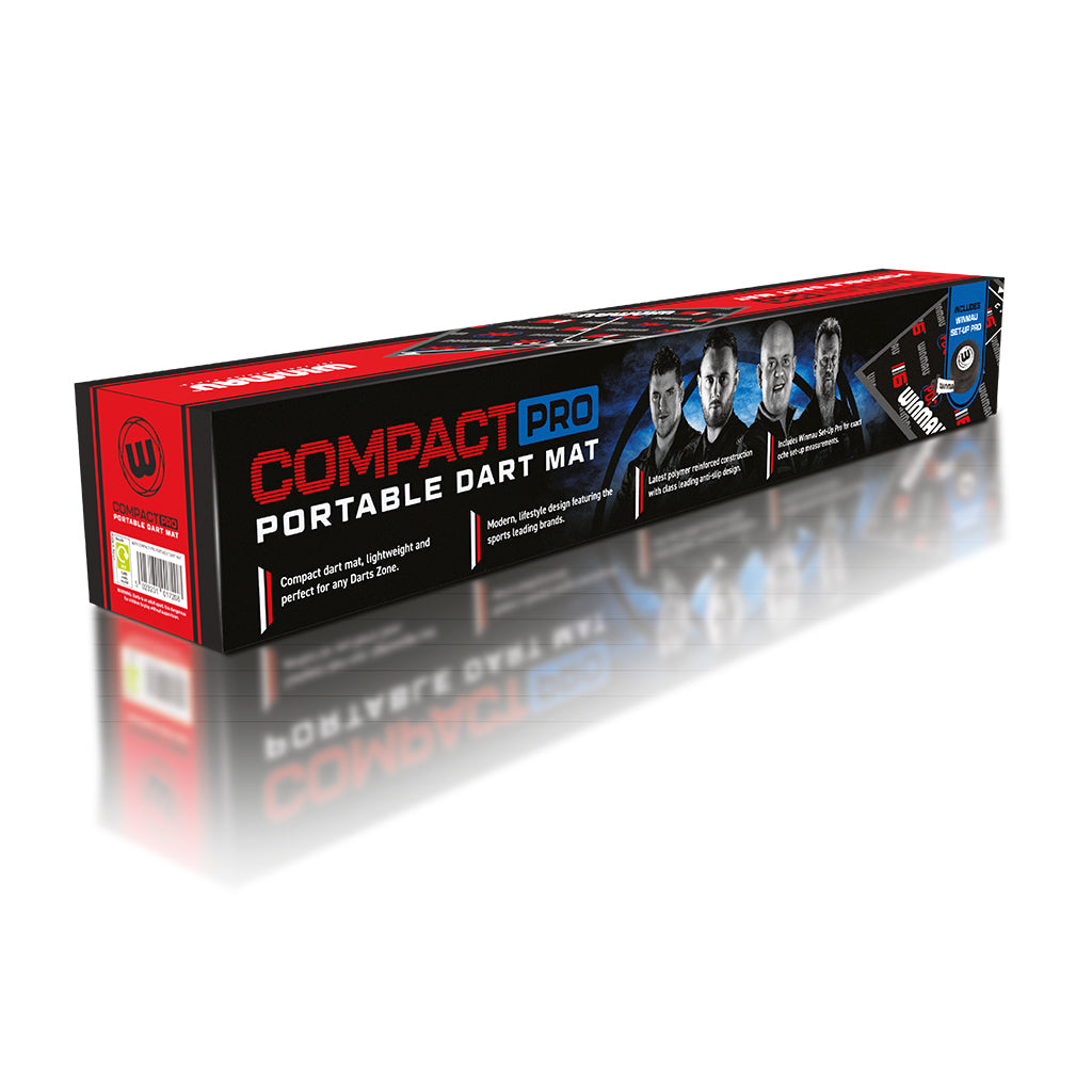 Winmau Dartmatte Compact Pro   8211