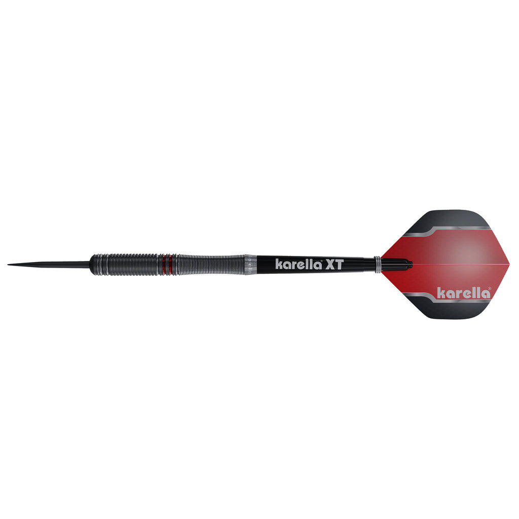Steeldart Karella Fighter, schwarz, 90% Tungsten, 22g