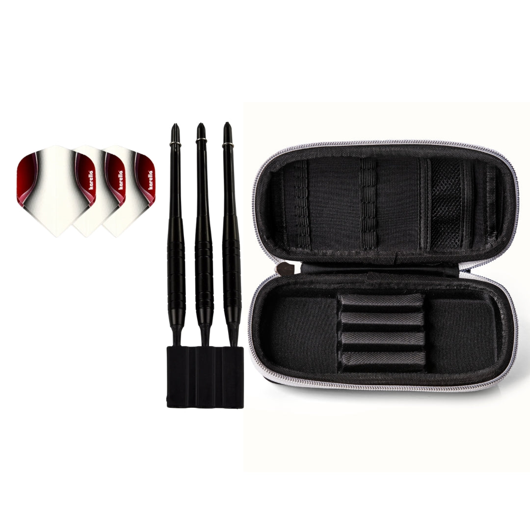 Dartset Winner Blackstar soft +  Dartcase