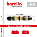Steeldart Karella XT-Serie  XT-6  - 23 g