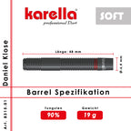 Softdart Karella Daniel Klose 90% Tungsten, 18g