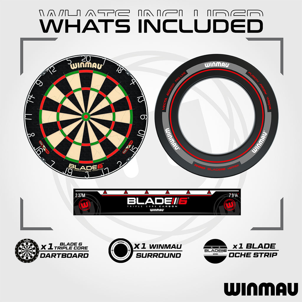 Dartboard Surround Bundle Winmau Blade 6 5353