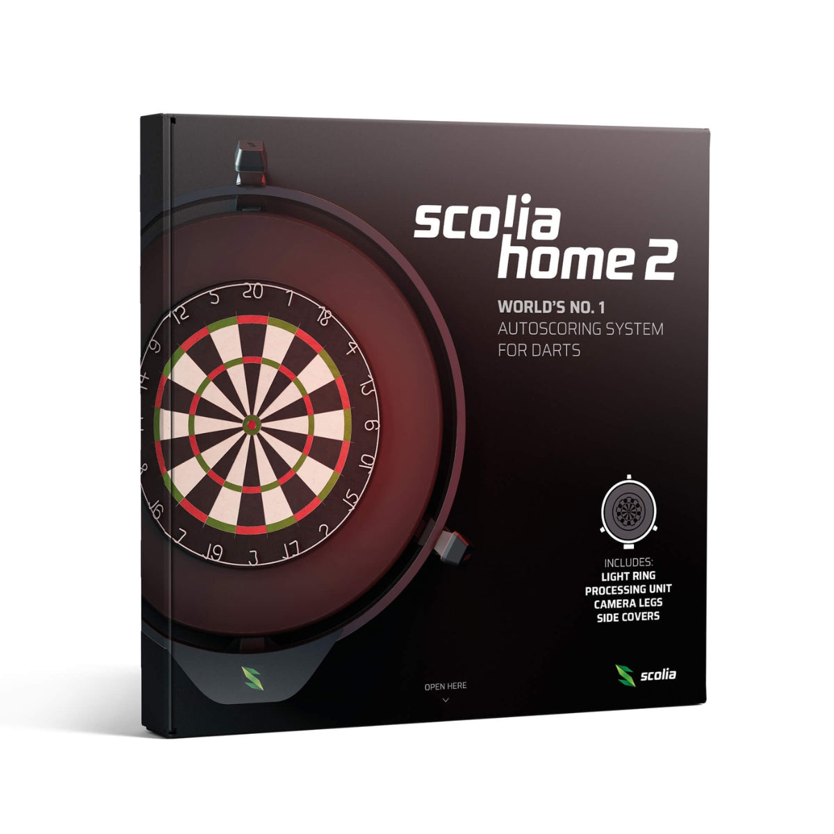 Scolia Home 2 Set mit Kamera und Beleuchtung inkl. Surround PU rot