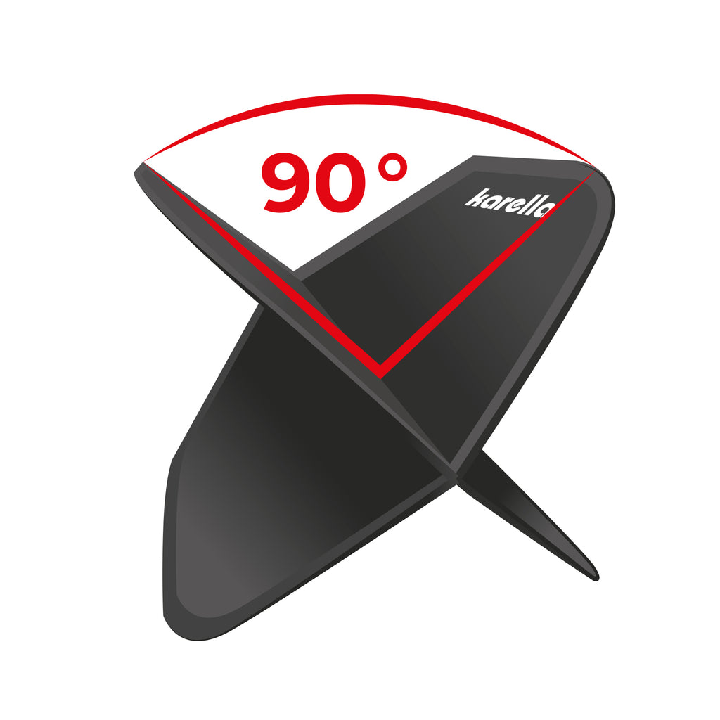 Flights Karella Ultimo 200 Mic. Set (12 St.) schwarz
