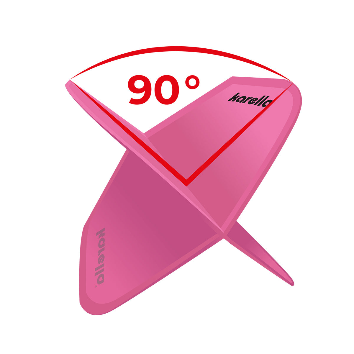Flights Karella Ultimo 200 Mic. Set (12 St.) rosa