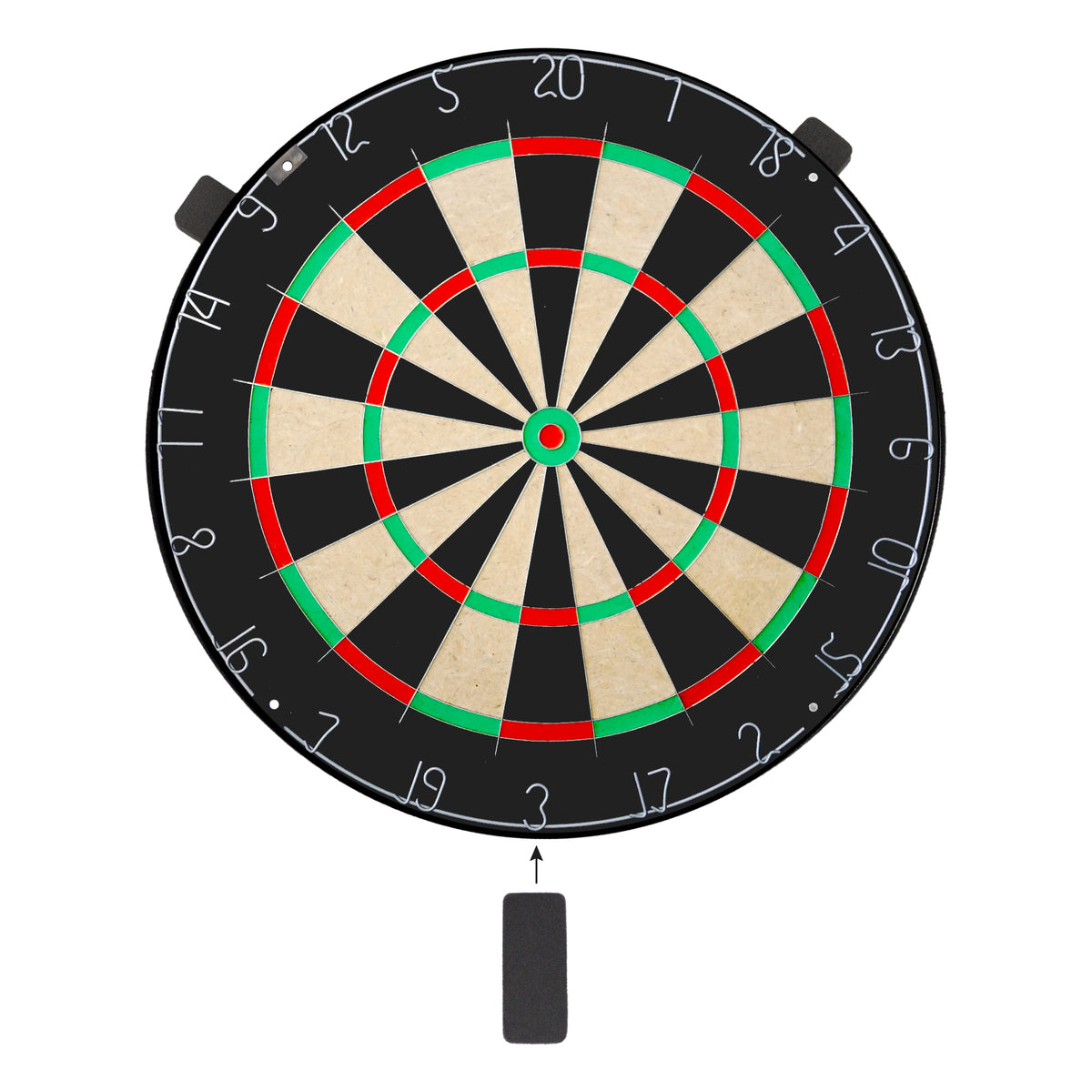 Karella Dartboard Justierkeile Wedges Set 3 St